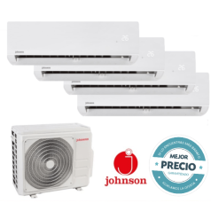 Aire Acondicionado Multi Split 3×1 MXZ-3HA50VF+2 Ud MSZ-HR25VF + 1 Ud MSZ-HR35VF
